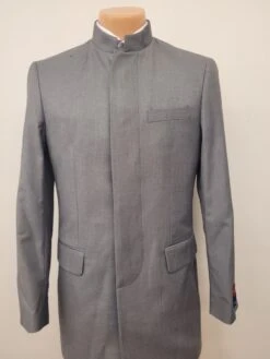 Apollo King Men's Outlet 2 Piece Nehru Style Suit - Hidden Buttons -Stylish Men's Formal Wear 20211123 130824