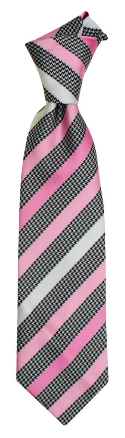 Karl Knox Men's French Cuff Shirt Set - Unique Striped Tie -Stylish Men's Formal Wear 4445ties