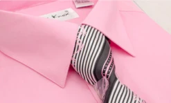 Karl Knox Men's French Cuff Shirt Set - Multi Style Stripes