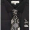 Karl Knox Men's French Cuff Shirt Set - Sleek Designs