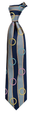 Karl Knox Men's French Cuff Shirt Set - Circle Stripe 6 Karl Knox Men's French Cuff Shirt Set - Circle Stripe - Image 4