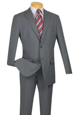 SMB Couture Men's Outlet 2 Piece Executive Suit - Solid Colors