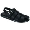 Salvanni Men's Fashion Sandal - Buckle Adjustment -Stylish Men's Formal Wear 6928 black