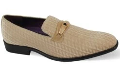 After Midnight Men's Fashion Dress Shoe - Patterned Velvet