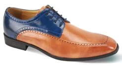 Antonio Cerrelli Men's Fashion Dress Shoe - Smooth Shine -Stylish Men's Formal Wear 6981 tan fsnvy 01 1