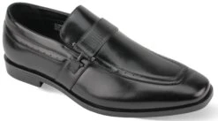 Antonio Cerrelli Men's Wide Fit Fashion Dress Shoe - Textured Strap