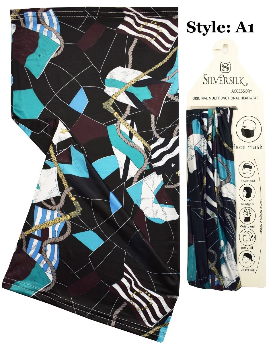 Silversilk Multifunctional Headwear - Creative Patterns 3 Silversilk Multifunctional Headwear - Creative Patterns