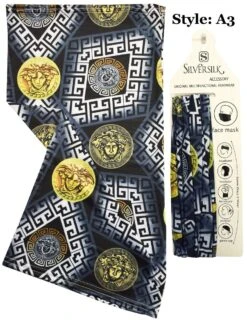 Silversilk Multifunctional Headwear - Creative Patterns 13 Silversilk Multifunctional Headwear - Creative Patterns -Stylish Men's Formal Wear a3 2