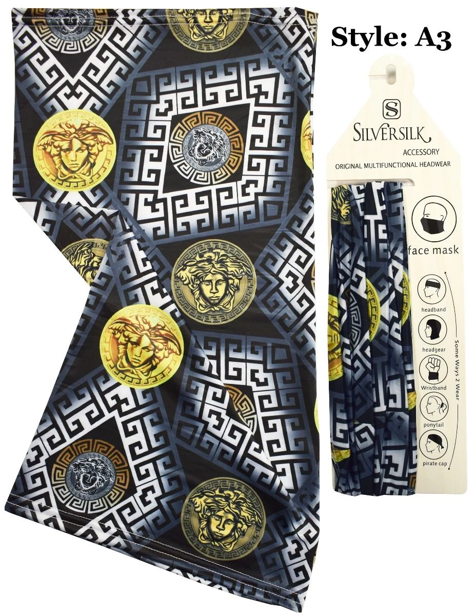 Silversilk Multifunctional Headwear - Creative Patterns 5 Silversilk Multifunctional Headwear - Creative Patterns - Image 3