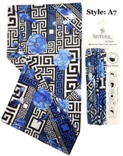 Silversilk Multifunctional Headwear - Creative Patterns 17 Silversilk Multifunctional Headwear - Creative Patterns -Stylish Men's Formal Wear a7 2