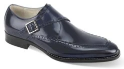 Giovanni Men's Leather Dress Shoe - Fashion Buckle Strap 12 Giovanni Men's Leather Dress Shoe - Fashion Buckle Strap -Stylish Men's Formal Wear amato nvy 01