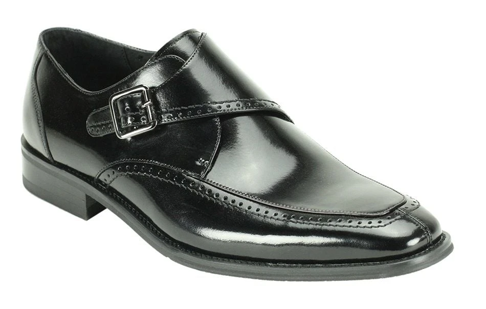 Giovanni Men's Leather Dress Shoe - Fashion Buckle Strap 3 Giovanni Men's Leather Dress Shoe - Fashion Buckle Strap