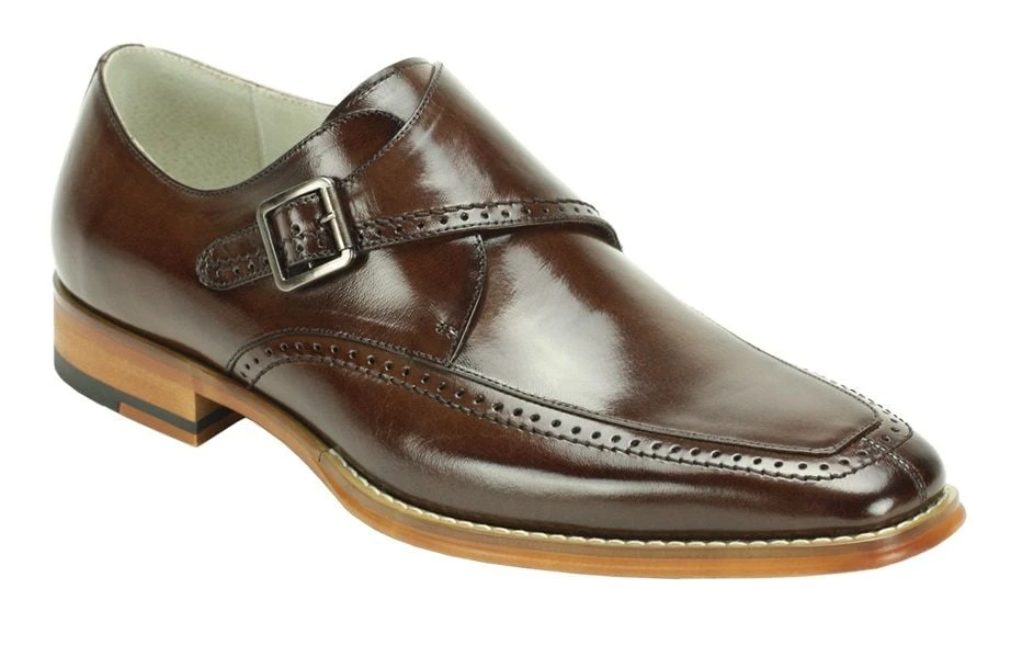 Giovanni Men's Leather Dress Shoe - Fashion Buckle Strap 4 Giovanni Men's Leather Dress Shoe - Fashion Buckle Strap - Image 2