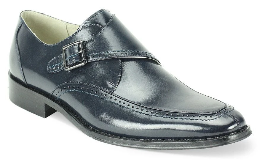 Giovanni Men's Leather Dress Shoe - Fashion Buckle Strap 6 Giovanni Men's Leather Dress Shoe - Fashion Buckle Strap - Image 4