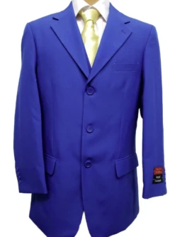 Royal Diamond Men's 2 Piece Poplin Discount Suit - Solid Colors -Stylish Men's Formal Wear annotation 2020 06 01 145031 1 11