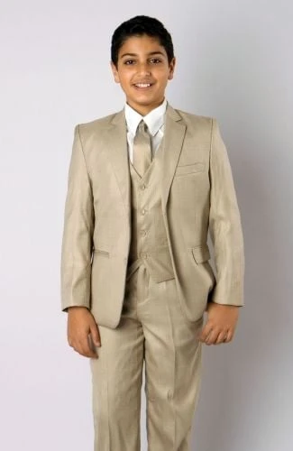 Tazio Boy's 5 Piece Outlet Suit In Solid Colors - Vested W/Shirt And Tie 3 Tazio Boy's 5 Piece Outlet Suit In Solid Colors - Vested W/Shirt And Tie