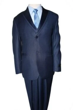 Tazio Boy's 5 Piece Suit Vested W/Shirt, Tie & Hanky - Double Lapel 7 Tazio Boy's 5 Piece Suit Vested W/Shirt, Tie & Hanky - Double Lapel -Stylish Men's Formal Wear b366 02f