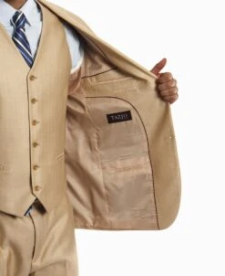 Tazio Boy's 5 Piece Suit With Shirt & Tie - Classic Executive -Stylish Men's Formal Wear b394 07 open 84609.1640131309