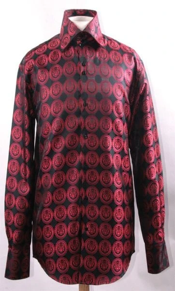 Daniel Ellissa Men's Fashion Dress Shirt - Pendant Pattern 4 Daniel Ellissa Men's Fashion Dress Shirt - Pendant Pattern - Image 2