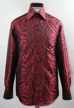 Daniel Ellissa Men's Fashion Dress Shirt - Braided Swirl