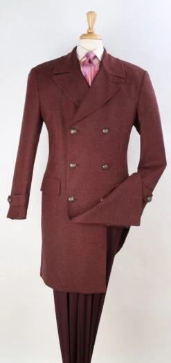 Apollo King Men's 3/4 Length Top Coat - Notch Lapel -Stylish Men's Formal Wear cb5coat 8
