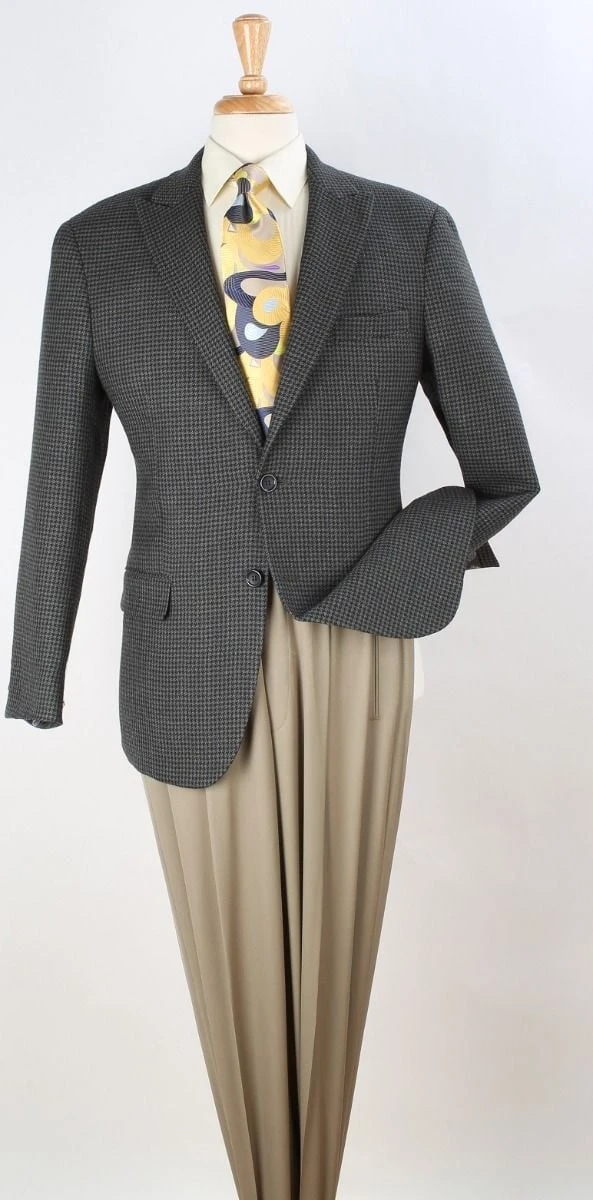 Apollo King Men's 100% Wool Sport Coat - Warm Wool 4 Apollo King Men's 100% Wool Sport Coat - Warm Wool - Image 2