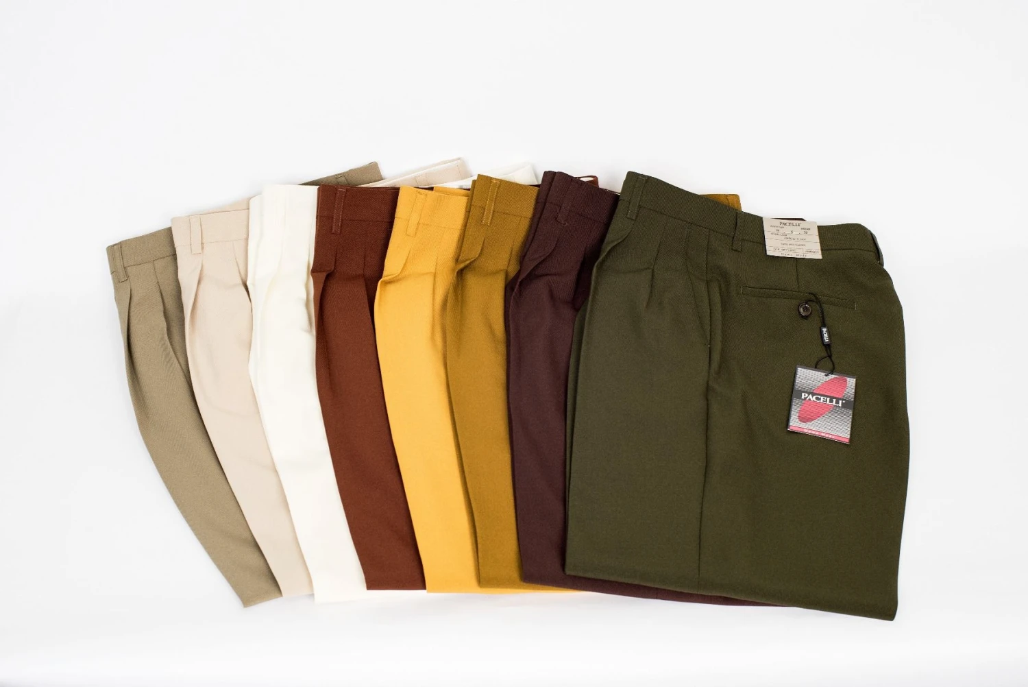 Zacchi Men's Big And Tall Pleated Pants - Classic Style Slacks 3 Zacchi Men's Big And Tall Pleated Pants - Classic Style Slacks