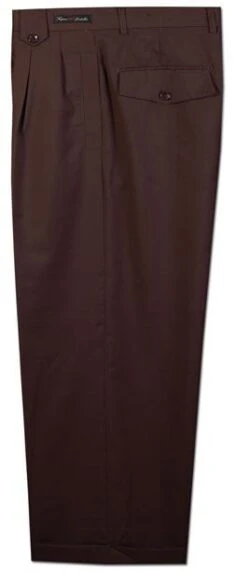 Daniel Ellissa Men's Wide Leg Pants - Boxed Pleated