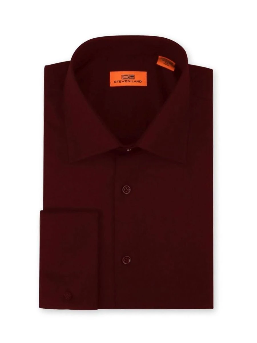 Steven Land 100% Cotton Dress Shirt - Classic Fit 4 Steven Land 100% Cotton Dress Shirt - Classic Fit - Image 2