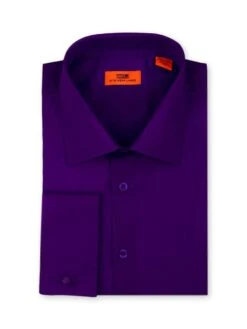 Steven Land 100% Cotton Dress Shirt - Classic Fit 13 Steven Land 100% Cotton Dress Shirt - Classic Fit -Stylish Men's Formal Wear ds115f purple 907x1209