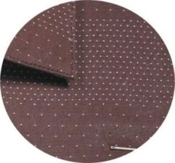 Daniel Ellissa Men's French Cuff Shirt Set - Stylish Mini Dot -Stylish Men's Formal Wear ds3797p2 dark brown inset