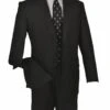 Royal Diamond Men's 2 Piece Suit - Dark Solid Colors 2 Royal Diamond Men's 2 Piece Suit - Dark Solid Colors -Stylish Men's Formal Wear fp20 black