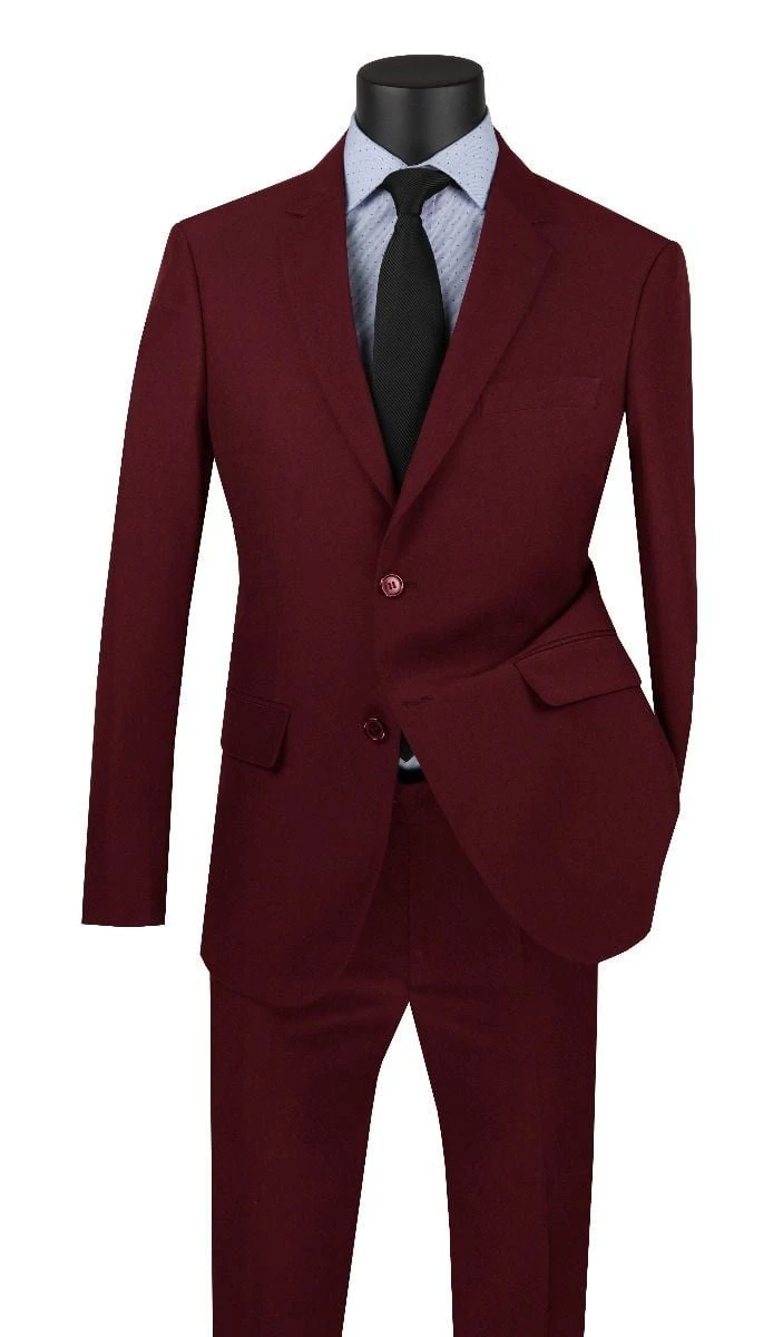 Genesis By Apollo King Men's Outlet 2 Piece Suit - Solid Colors 3 Genesis By Apollo King Men's Outlet 2 Piece Suit - Solid Colors