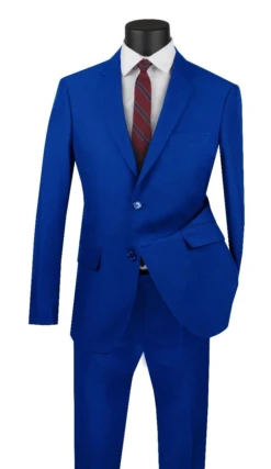 Genesis By Apollo King Men's 2 Piece Suit - Solid Colors