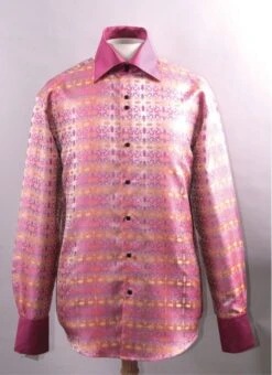 Daniel Ellissa Men's Fashion Dress Shirt - Vibrant Exotic