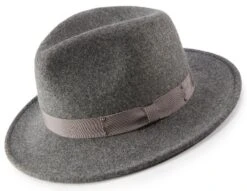 Montique Men's Fashion Wool Fedora Hat - Solid Color -Stylish Men's Formal Wear h 70 grey 071 31281 1024x1024 2x