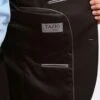 Tazio Men's 2 Piece Slim Fit Executive Suit - Side Vents -Stylish Men's Formal Wear inset2