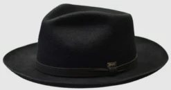 Bruno Capelo Men's Australian Wool Fedora Hat - Pinch Front