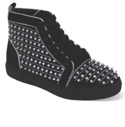 After Midnight Men's Fashion Boot - Spikes And Studs