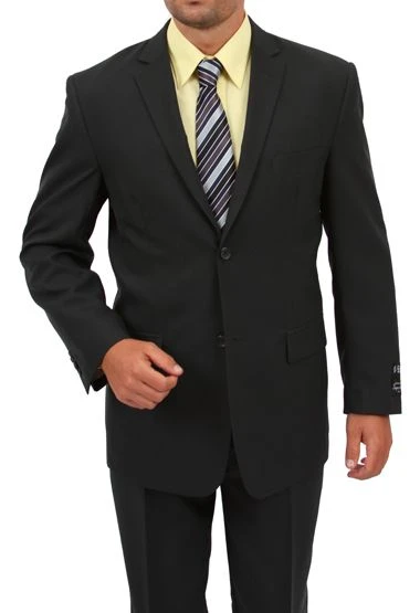 Tazio Men's 2 Piece Tailored Fit Suit - Side Vents 3 Tazio Men's 2 Piece Tailored Fit Suit - Side Vents