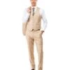 Tazio Men's 3 Piece Slim Fit Executive Suit - Classy Business 1 Tazio Men's 3 Piece Slim Fit Executive Suit - Classy Business -Stylish Men's Formal Wear m250s vest