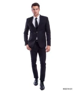 Tazio Men's 2 Piece Executive Suit - Bold Colors