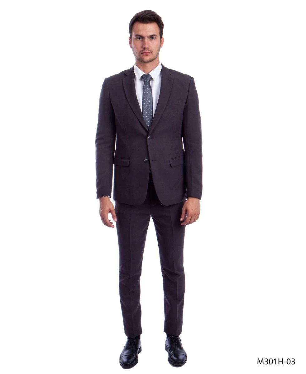 Tazio Men's 2 Piece Executive Suit - Bold Colors 5 Tazio Men's 2 Piece Executive Suit - Bold Colors - Image 3