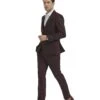 Tazio Men's 3 Piece Skinny Fit Suit - Textured Solid 2 Tazio Men's 3 Piece Skinny Fit Suit - Textured Solid -Stylish Men's Formal Wear m349sk 03943.1633652080