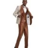 Tazio Men's Outlet 3 Piece Skinny Fit Suit - Paisley -Stylish Men's Formal Wear m385sk rust