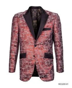 Empire Men's Luxurious Sport Coat - Blurred Colors