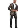 Empire Men's Luxurious Sport Coat - Abstract Pattern -Stylish Men's Formal Wear me349h 1