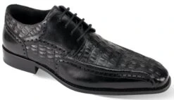 Giovanni Men's Leather Dress Shoe - Alligator Texture