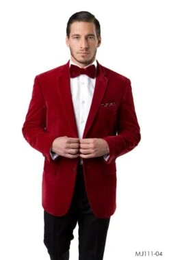 Tazio Men's Classic Fashion Sport Coat - Velvet Style 9 Tazio Men's Classic Fashion Sport Coat - Velvet Style -Stylish Men's Formal Wear mj111 04 68906