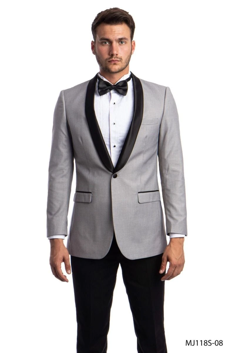 Tazio Men's Classic Fashion Sport Coat - Bold Two Tone 6 Tazio Men's Classic Fashion Sport Coat - Bold Two Tone - Image 4